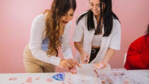 Polymer Clay Hens Party