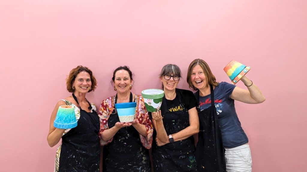 Plant Pot Paint & Sip
